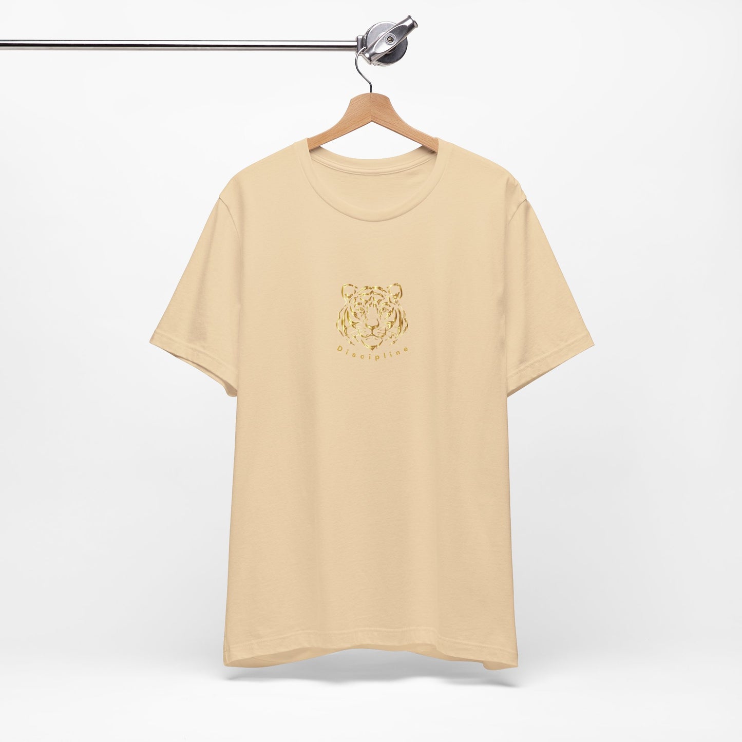 “Discipline” Gold Tiger T-Shirt – Unisex | Eléra Gold Edition