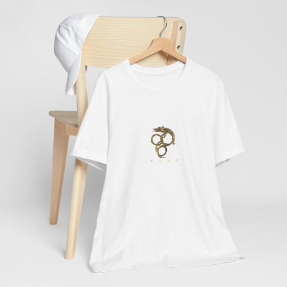 “Rise” Gold Dragon-like Serpent T-Shirt – Unisex | Eléra Gold Edition