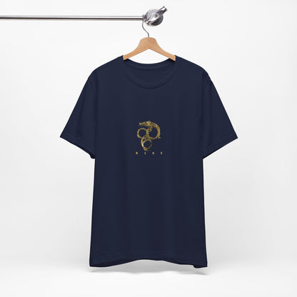 “Rise” Gold Dragon-like Serpent T-Shirt – Unisex | Eléra Gold Edition