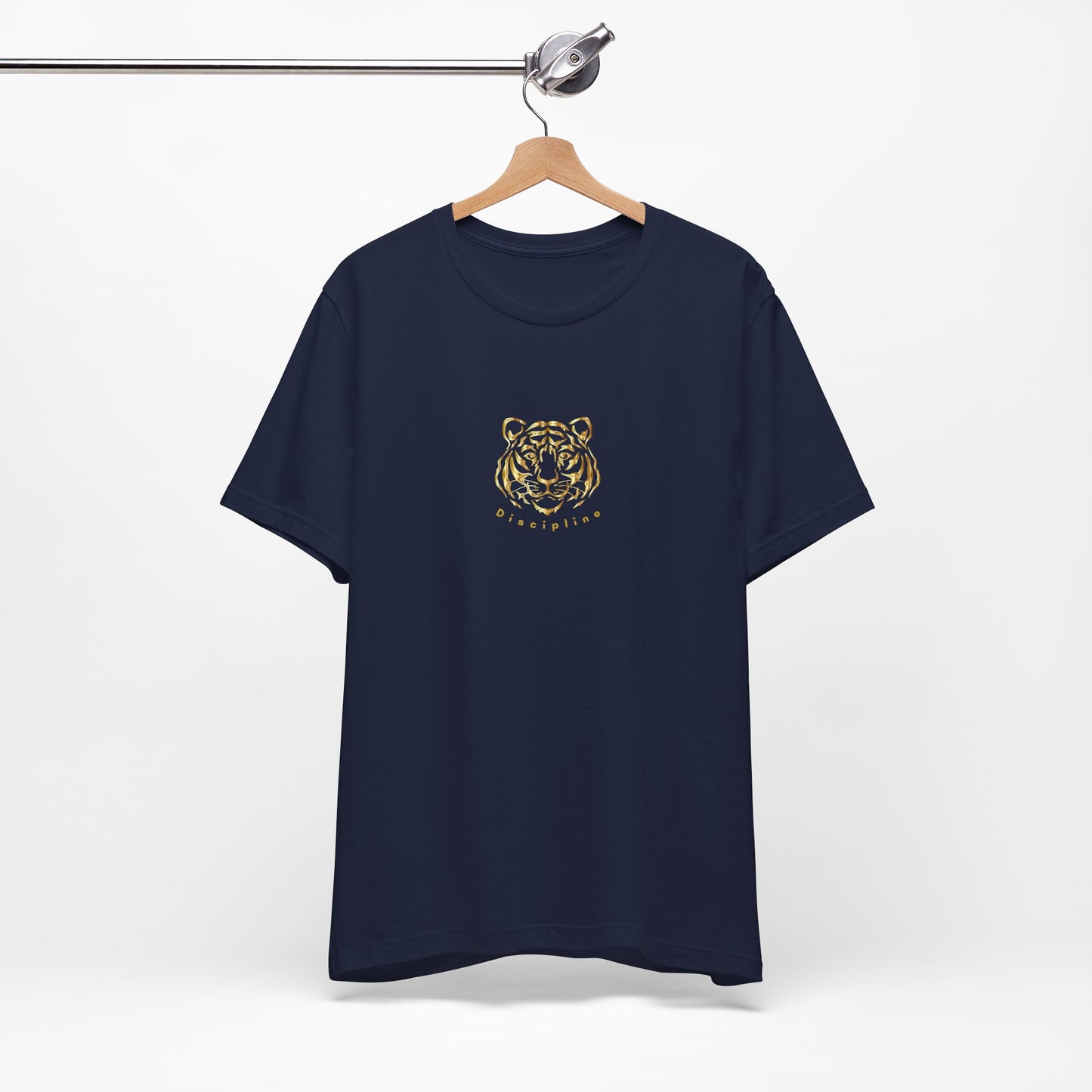 “Discipline” Gold Tiger T-Shirt – Unisex | Eléra Gold Edition